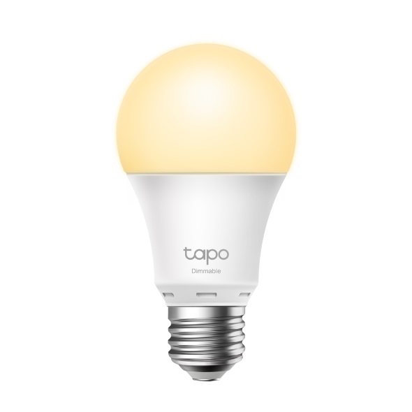 TP-Link Tapo Dimmable Smart Light Bulb L510E Edison Fitting, Dimmable, No Hub Required, Voice Control, Schedule & Timer 2700K 8.7W 2.4 GHz 802.11b/g/n – 1