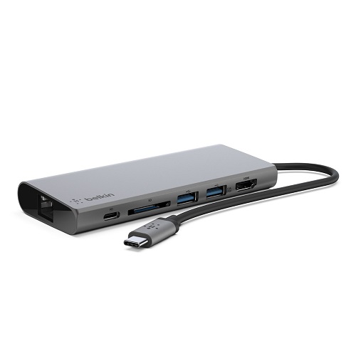 BELKIN USB-C Multimedia Hub – Grey