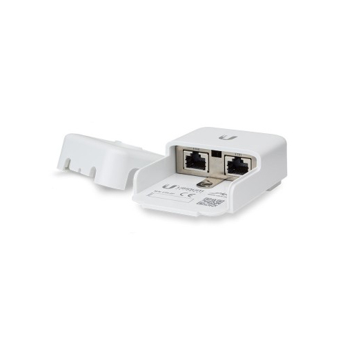 UBIQUITI Ethernet Surge Protector, engineered to protect any PoweroverEthernet (PoE) or nonPoE device with connection speeds of up to 1 Gbps