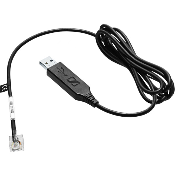 SENNHEISER Cisco adaptor cable for electronic hook switch – 8900 and 9900 series, terminated in USB