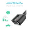 Gorilla Power Dual Port USB-C & QC 3.0 Car Charger