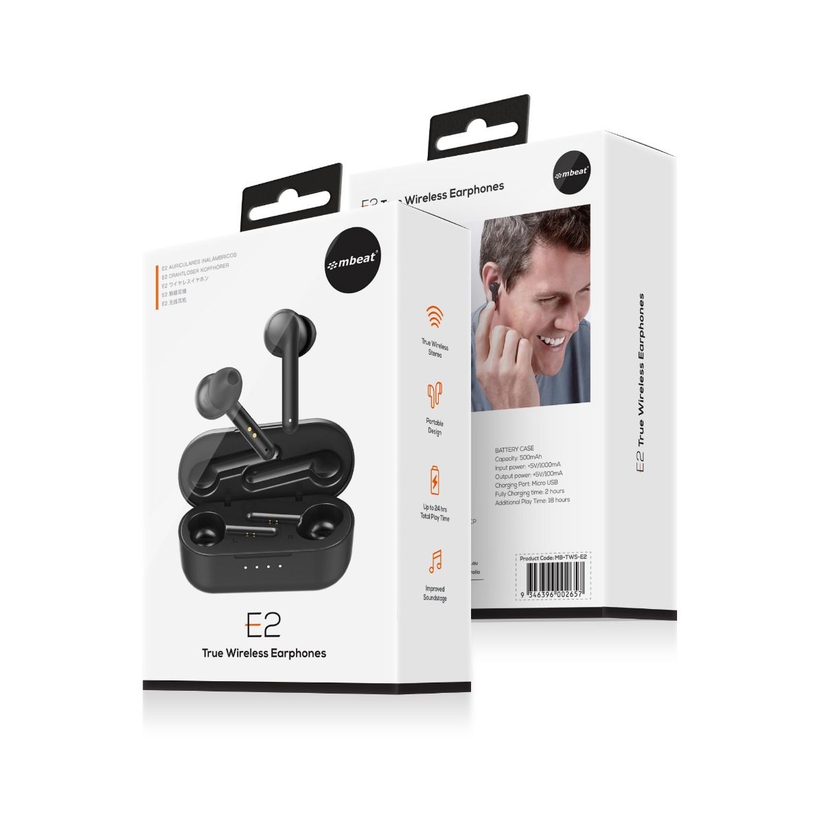 mbeat True Wireless Earbuds – E2
