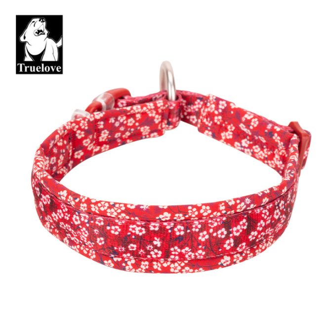 Floral Collar Poppy – S, Poppy Red