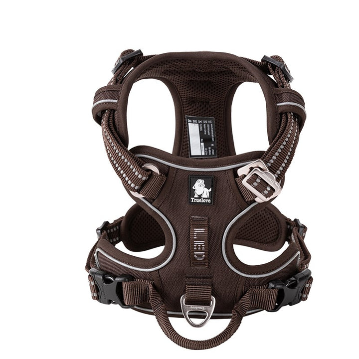 No Pull Harness – M, Brown