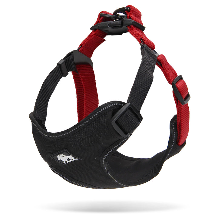 Urban Harness – S, Black and Red