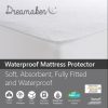 Waterproof Fitted Mattress Protector Bed – DOUBLE