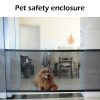 Pet Cats Dog Baby Safety Gate Mesh Fence Guard Dogs Puppy Enclosure Stair Mesh – 110×72 cm