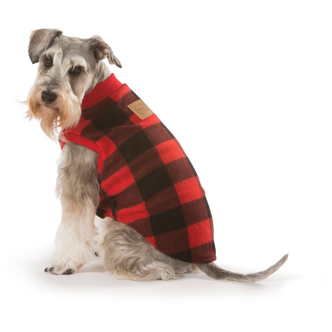 Red Check Dog Pyjamas – 30 cm