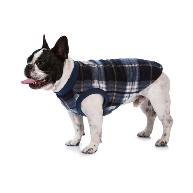 Tartan Dog Pyjamas – 30 cm, Blue