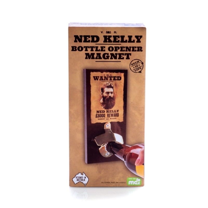 Ned Kelly Magnetic Bottle Opener
