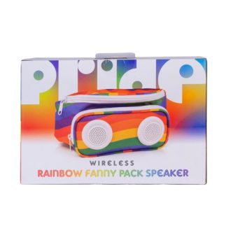 Rainbow Bum Bag With Speaker