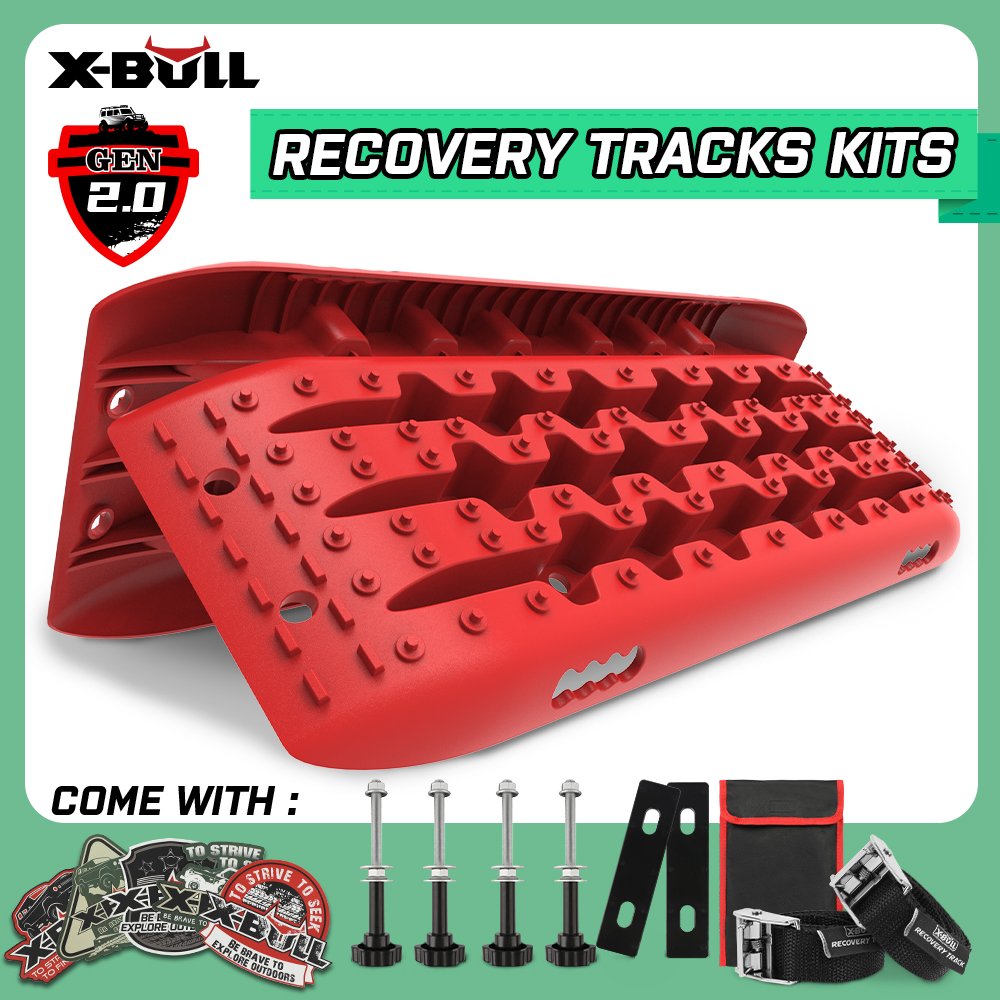 Recovery tracks 10T Sand Mud Snow RED Offroad 4WD 4×4 91cm Gen 2.0