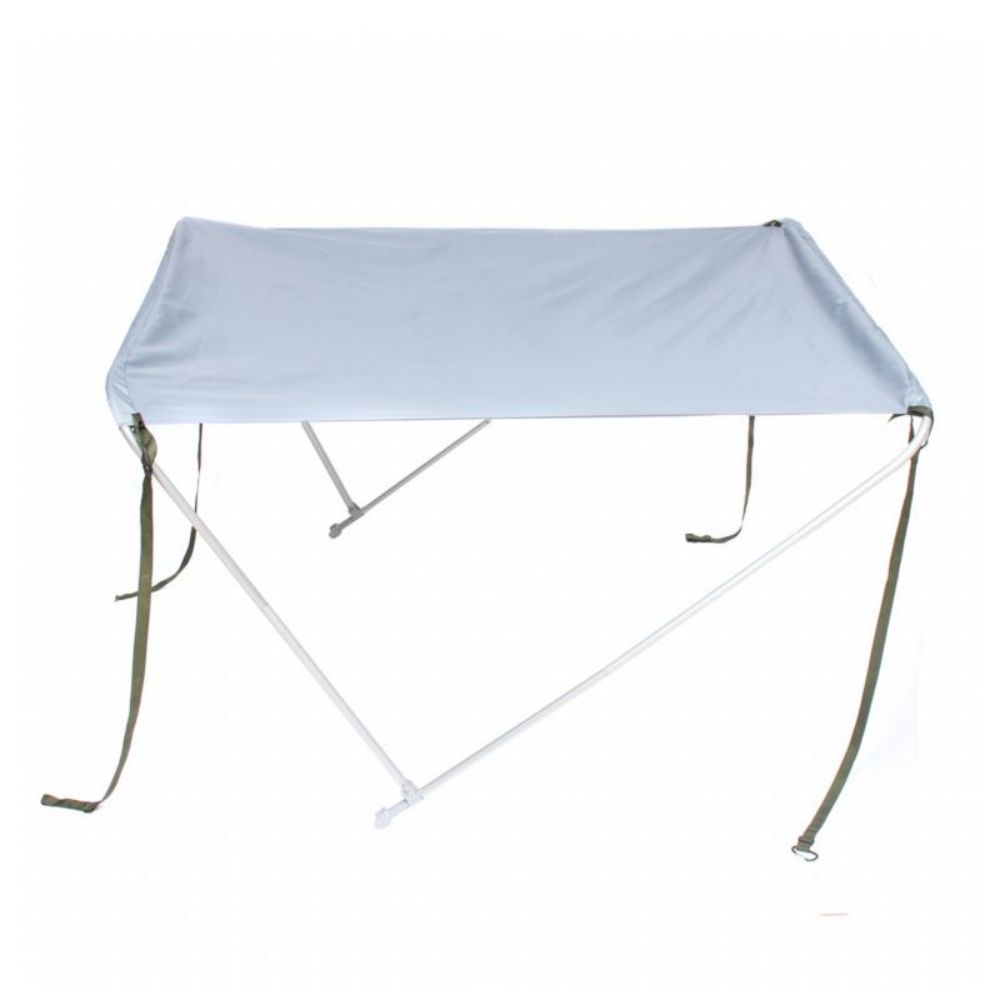 White Boat Foldable Anti-UV Tent Sunshade Awning Bimini Top Canopy Cover