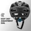 VALK Mountain Bike Helmet Bicycle MTB Cycling Safety Accessories – 58-61 cm, Black