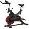 PROFLEX Spin Bike – Flywheel Commercial Gym Exercise Home Workout – Red