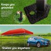 Red Track 3x6m Folding Gazebo Shade Outdoor Foldable Marquee Pop-Up – Red