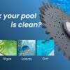 Aurelaqua Swimming Pool Cleaner Floor Climb Wall Automatic Vacuum 10M Hose – White