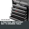 BULLET 6 Drawer Tool Box Cabinet Trolley Garage Toolbox Storage Mechanic Chest – Black