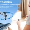 Outdoor TV Antenna Digital Rotating HD Aerial Amplified Signal Booster Remote