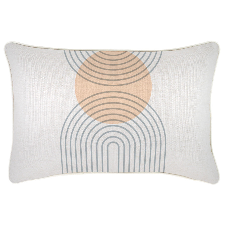 Cushion Cover-With Piping-Rising-Sun – 35×50 cm