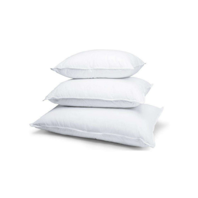 Down Pillows – 65×65 cm, 80% Duck Down