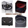 304 Stainless Steel Non-Stick Stir Fry Cooking Kitchen Honeycomb Wok Pan with Lid – 34 cm