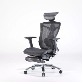 Sihoo Ergonomic Office Chair V1 4D Adjustable High-Back Breathable With Footrest And Lumbar Support