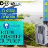 Aquarium Submersible Water Pump Pond – 2500L/H 45W 2.7m Pond