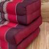 3-Fold Zafu Meditation Cushion Set Medium Size – Red