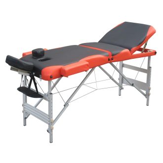 3 Fold Portable Aluminium Massage Table Massage Bed Beauty Therapy.
