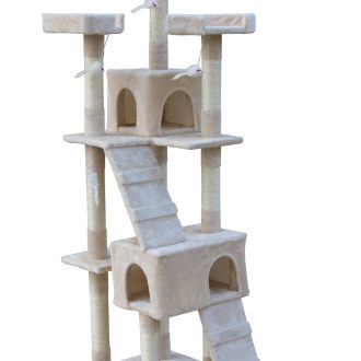 170cm Cat Scratching Post Tree Post House Tower with Ladder Furniture