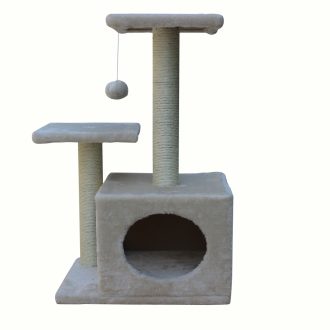 71cm Cat Scratching Tree Scratcher Post Pole Furniture Gym House