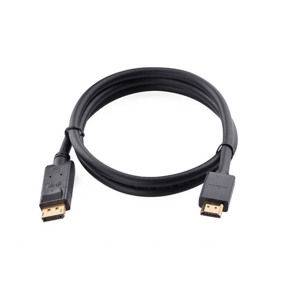 UGREEN DisplayPort male to HDMI male Cable black – 2m