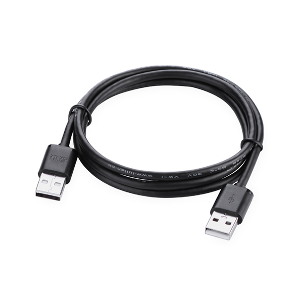 UGREEN USB2.0 A male to A male cable Black (10309) – 2m