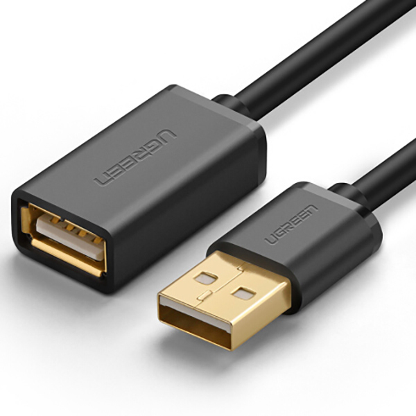 UGREEN USB 2.0 A male to A female extension cable – 1.5m