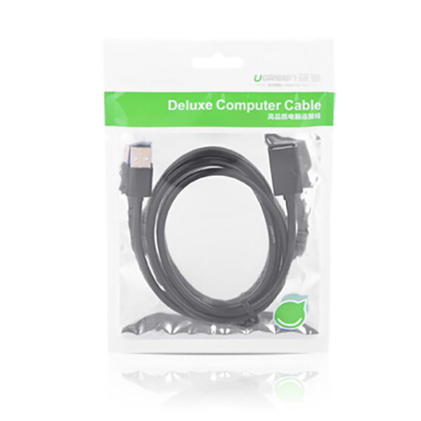 UGREEN USB 2.0 A male to A female extension cable – 1.5m