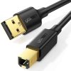 UGREEN USB 2.0 A Male to B Male Printer Cable (Black) – 3M