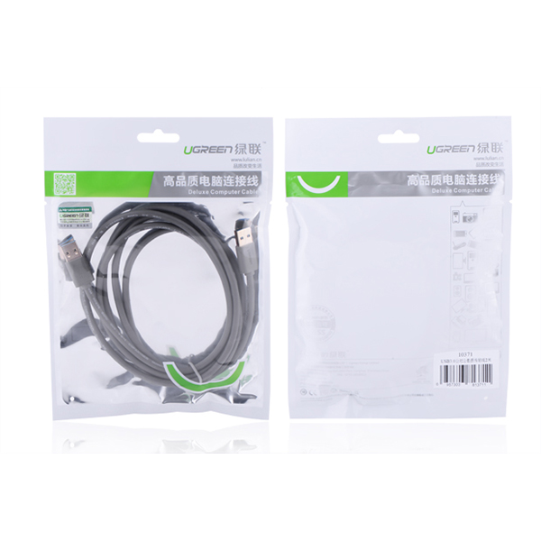 UGREEN USB3.0 A male to A male cable Black – 2m