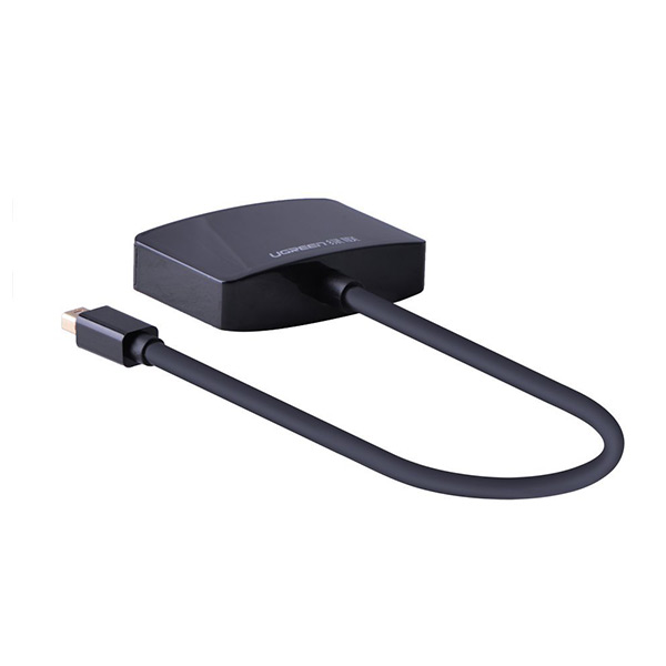 4K Mini DisplayPort to HDMI / VGA Adapter – Black (10439)