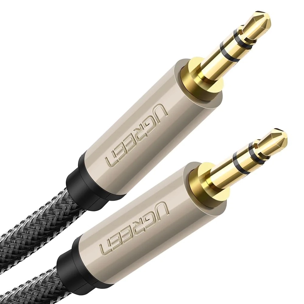 UGREEN 10602 3.5mm Male to Male Aux Stereo Cable – 1M