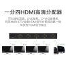 UGREEN Amplifier Splitter – Black – 1 x 4 HDMI