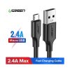 UGREEN USB 2.0 A to Micro USB Cable Nickel Plating Black – 2m