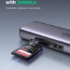 60515 USB-C to HDMI/Ethernet Adapter with Card Reader