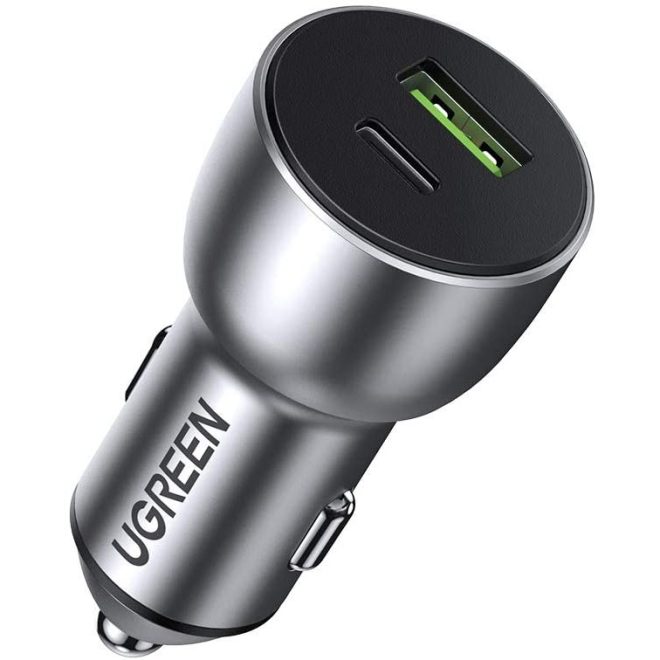 60980 36W PD QC 3.0 Fast Car Charger