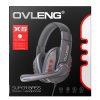Ovleng X6 Wired Stereo Headphone with Microphone for Computer Games