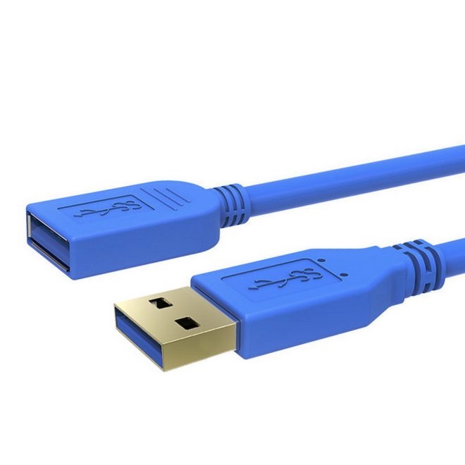 Simplcom CA312 4FT USB 3.0 SuperSpeed Extension Cable Insulation Protected Gold Plated – 1.2M