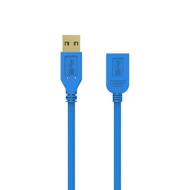 Simplcom CA312 4FT USB 3.0 SuperSpeed Extension Cable Insulation Protected Gold Plated – 1.2M