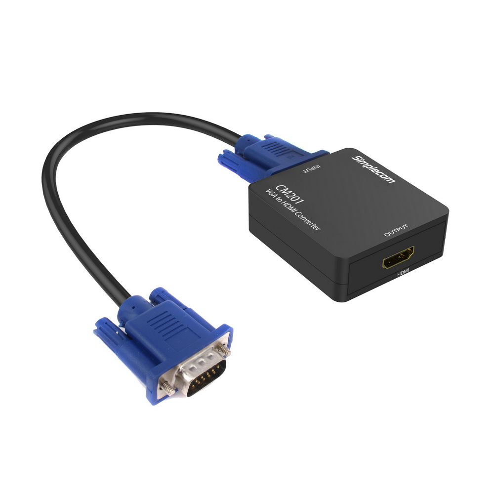 CM201 Full HD 1080p VGA to HDMI Converter with Audio