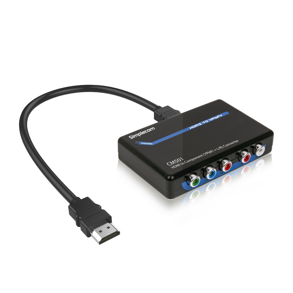 CM501 HDMI to Component Video (YPbPr) and Audio (L/R) Converter