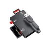 CR309 3-Slot SuperSpeed USB 3.0 Card Reader with Card Storage Case